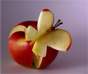 butterfly apple